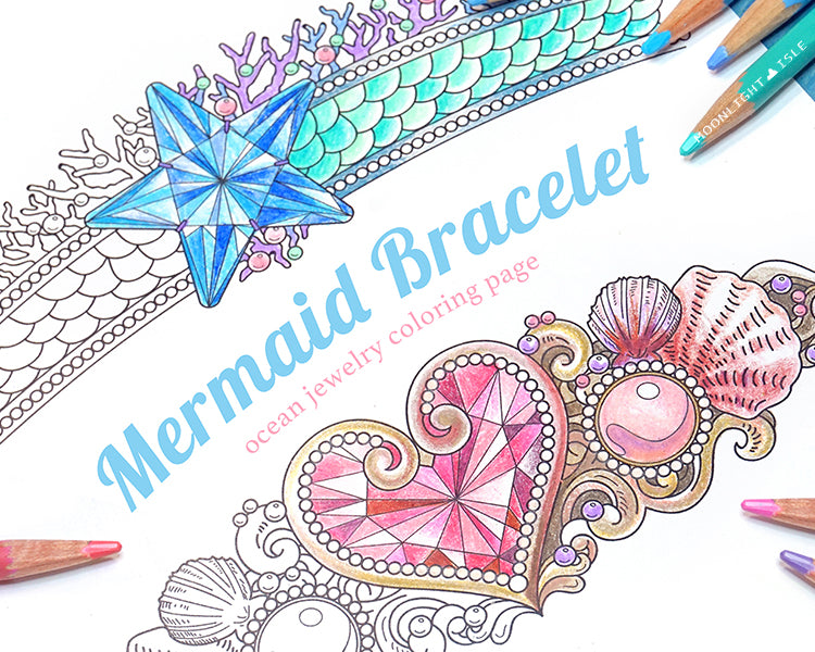 bracelet coloring page