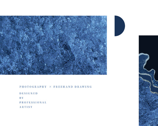 Swan Lake – Navy Dark Blue | Phone & Apple Watch Wallpaper