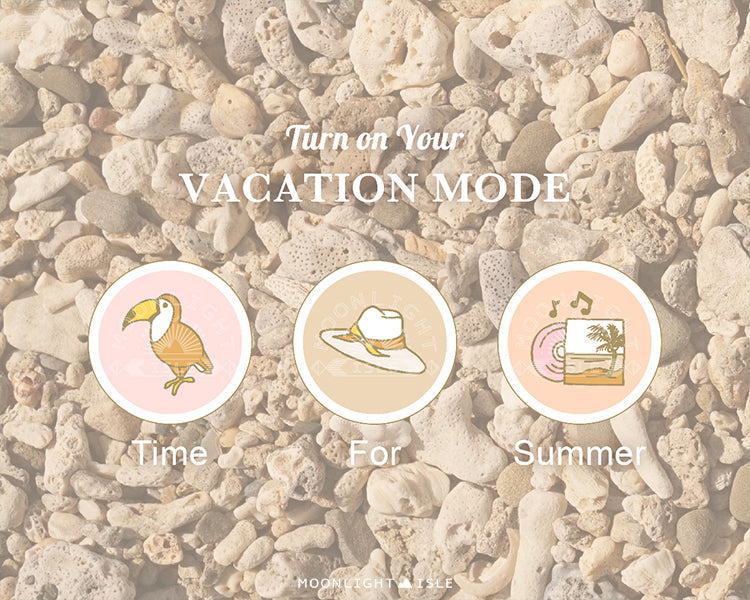 Tropical Vacation- Shell Sand | Instagram Story Highlight Icon