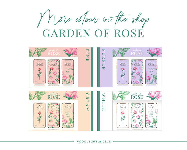 Garden of Rose - Purple | Phone Wallpaper