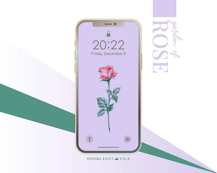 Garden of Rose - Purple | Phone Wallpaper