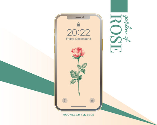 Garden of Rose - Cream | Phone Wallpaper
