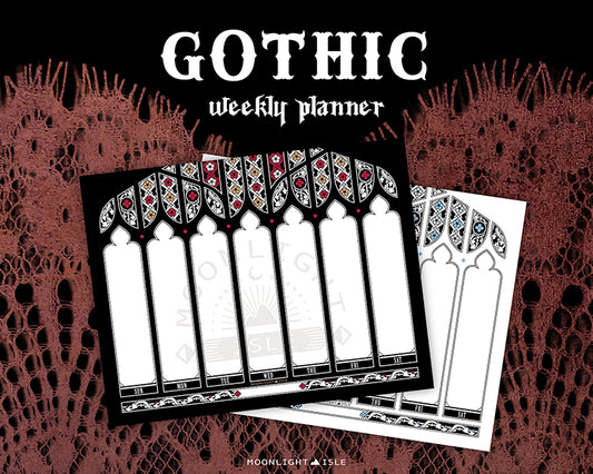 Gothic Weekly Planner