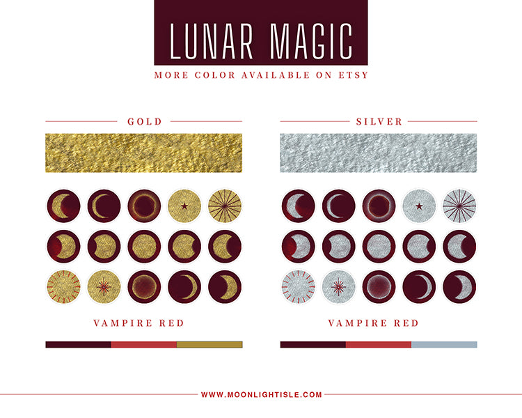 Lunar Magic - Red Gold | Instagram Story Highlight Icon